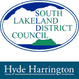 Logos: South Lakeland District Council and Hyde Harrington